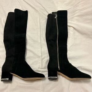 Michael Kors Over the Knee suede boots.  Excellent condition